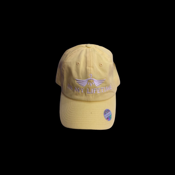 Yellow logo dad hat