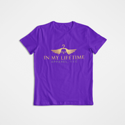 In My Lifetime Logo T-Shirt Purple